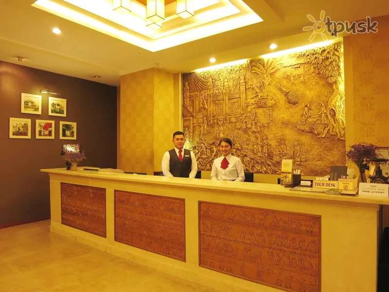 Фото отеля Asian Ruby Park View Hotel 3* Хошимин Вьетнам лобби и интерьер