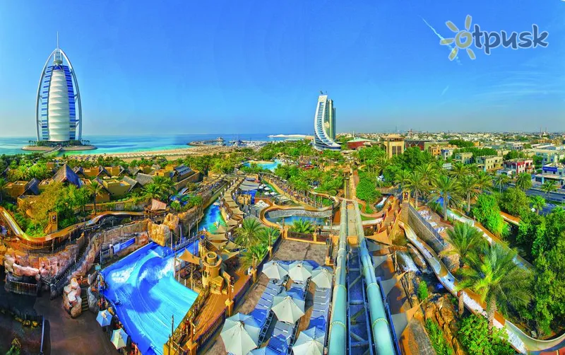 Фото отеля Burj Al Arab Jumeirah 5* Дубай ОАЭ экстерьер и бассейны
