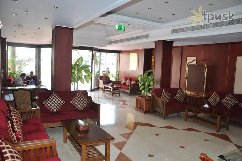 Фото отеля Claridge Hotel 3* Дубай ОАЕ лобі та інтер'єр
