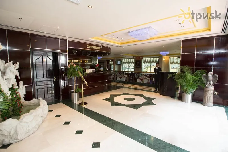 Фото отеля Comfort Inn Hotel 3* Дубай ОАЭ лобби и интерьер