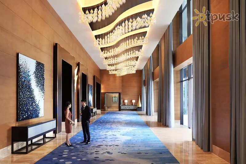 Фото отеля JW Marriott Hotel Sanya Dadonghai Bay 5* о. Хайнань Китай лобби и интерьер