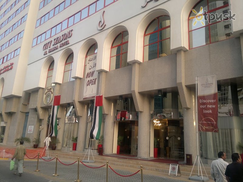 Фото отеля City Seasons Al Hamra Abu Dhabi 4* Абу Даби ОАЭ экстерьер и бассейны