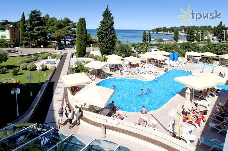 Фото отеля Garden Suites Park 4* Porec Kroatija išorė ir baseinai