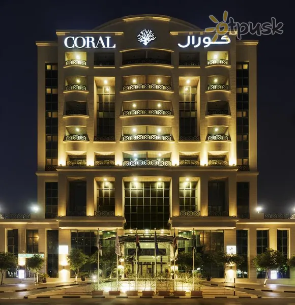 Фото отеля Coral Dubai Deira Hotel 4* Дубай ОАЭ экстерьер и бассейны