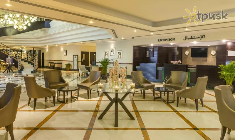 Фото отеля Coral Dubai Deira Hotel 4* Дубай ОАЕ лобі та інтер'єр