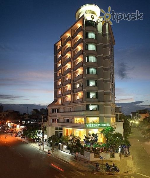 Фото отеля Viet Sky Hotel 2* Нячанг Вьетнам экстерьер и бассейны