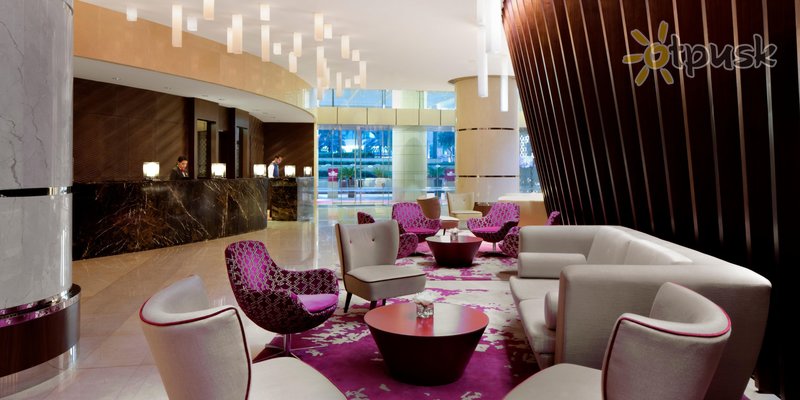 Фото отеля Crowne Plaza Dubai Festival City 5* Дубай ОАЭ лобби и интерьер