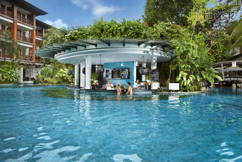 Фото отеля Padma Resort Legian 5* Kuta (Balis) Indonezija išorė ir baseinai