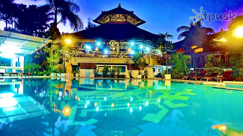 Фото отеля Palm Beach Hotel Bali 3* Кута (о. Бали) Индонезия экстерьер и бассейны