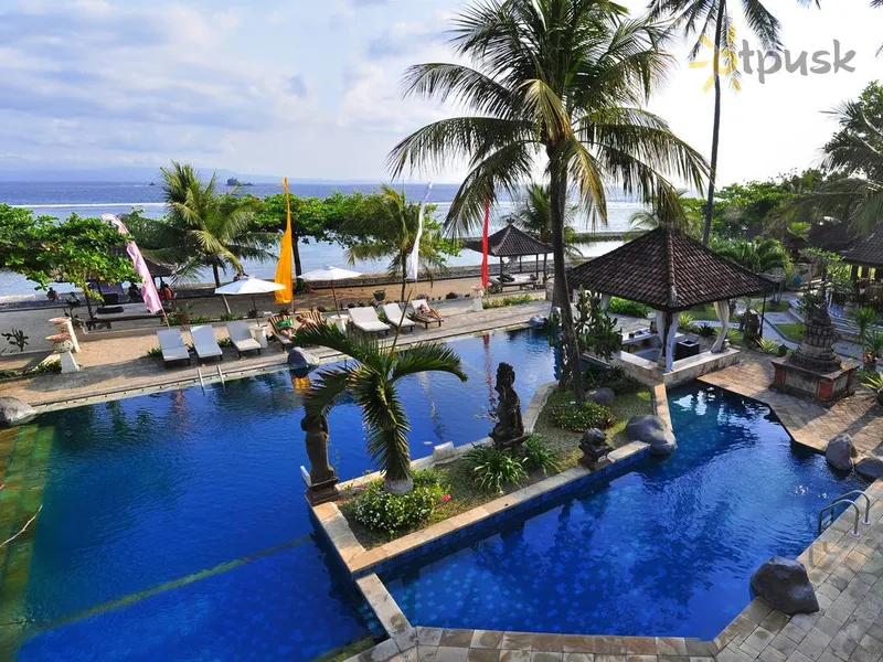 Фото отеля Puri Bagus Candidasa 4* Чандидаса (о. Бали) Индонезия экстерьер и бассейны