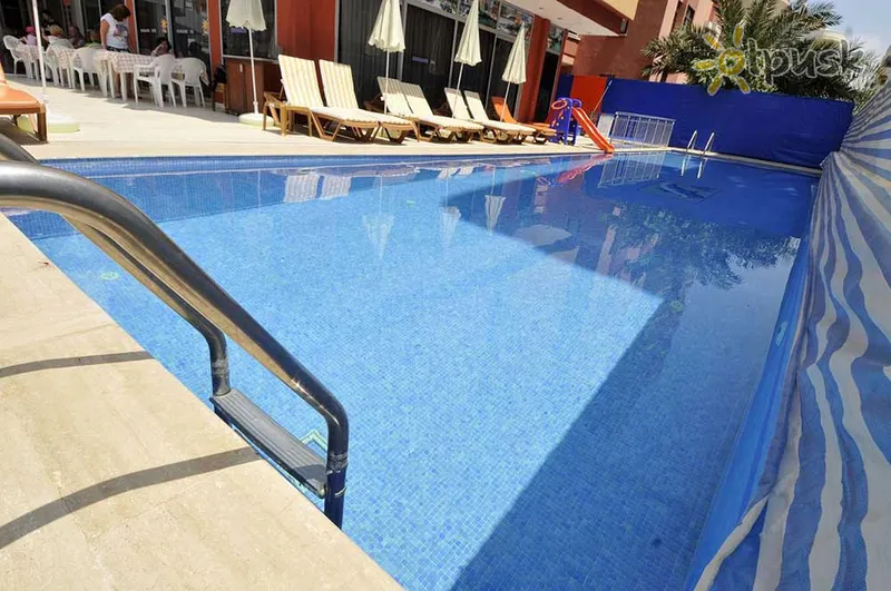 Фото отеля Eras Hotel 3* Alanija Turkija išorė ir baseinai
