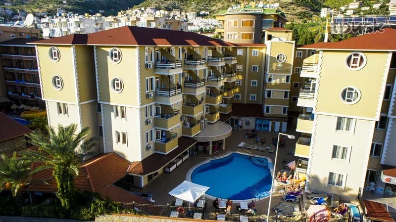 Фото отеля Kleopatra Ada Hotel 4* Alanija Turkija išorė ir baseinai