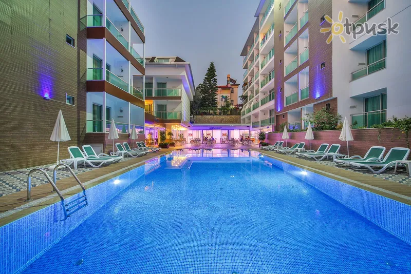 Фото отеля Kleopatra Atlas Hotel 4* Alanija Turkija išorė ir baseinai