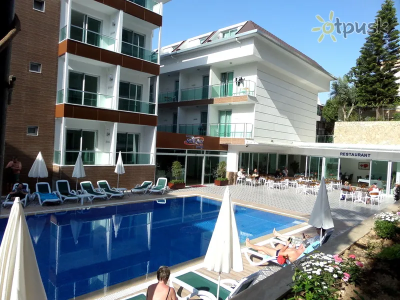 Фото отеля Kleopatra Atlas Hotel 4* Алания Турция экстерьер и бассейны