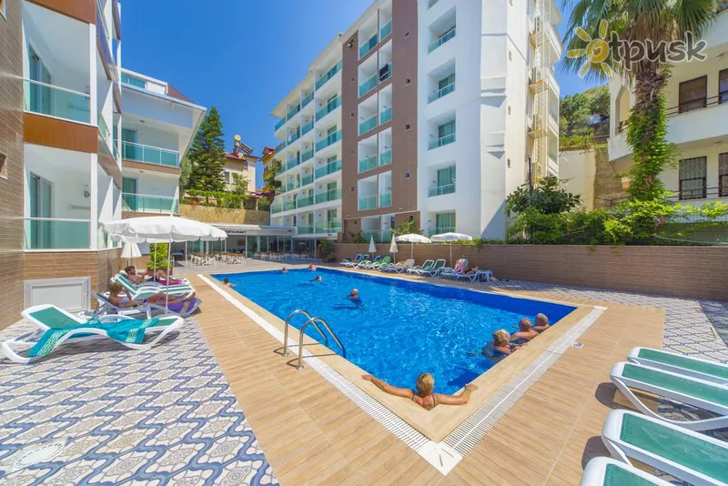 Фото отеля Kleopatra Atlas Hotel 4* Аланія Туреччина екстер'єр та басейни