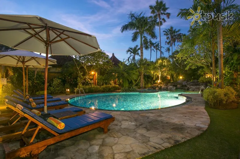 Фото отеля Parigata Villas Resort 4* Санур (о. Бали) Индонезия экстерьер и бассейны