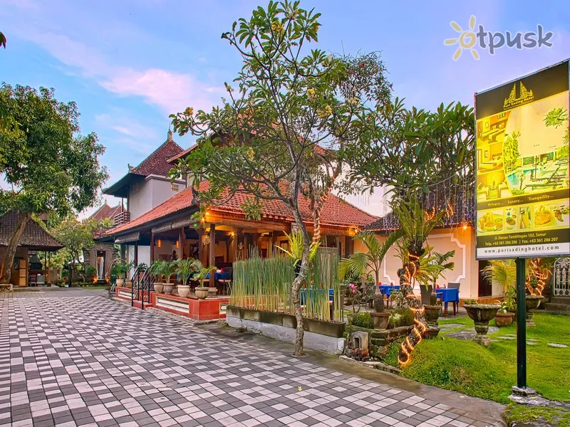 Фото отеля Puri Sading Hotel 3* Санур (о. Балі) Індонезія екстер'єр та басейни