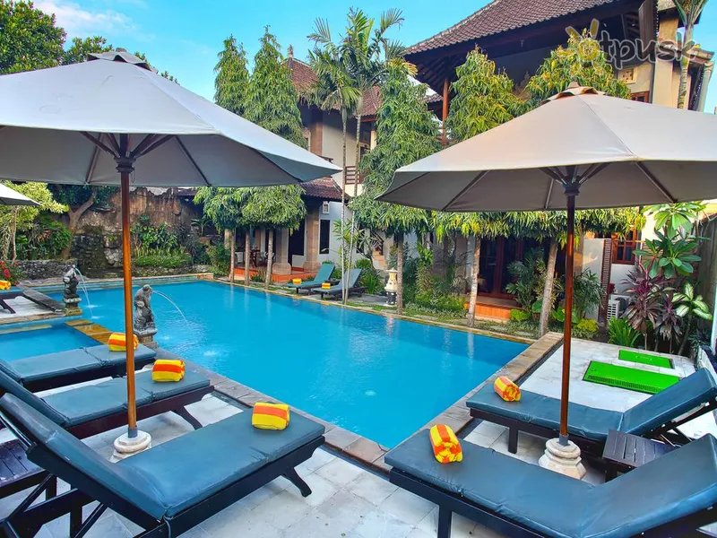 Фото отеля Puri Sading Hotel 3* Sanur (Balis) Indonezija išorė ir baseinai