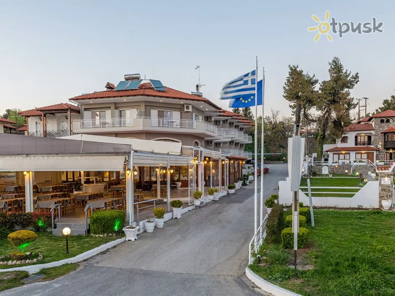 Фото отеля Georgalas Sun Beach Villa 2* Halkidiki — Nea Kallikratia Grieķija ārpuse un baseini