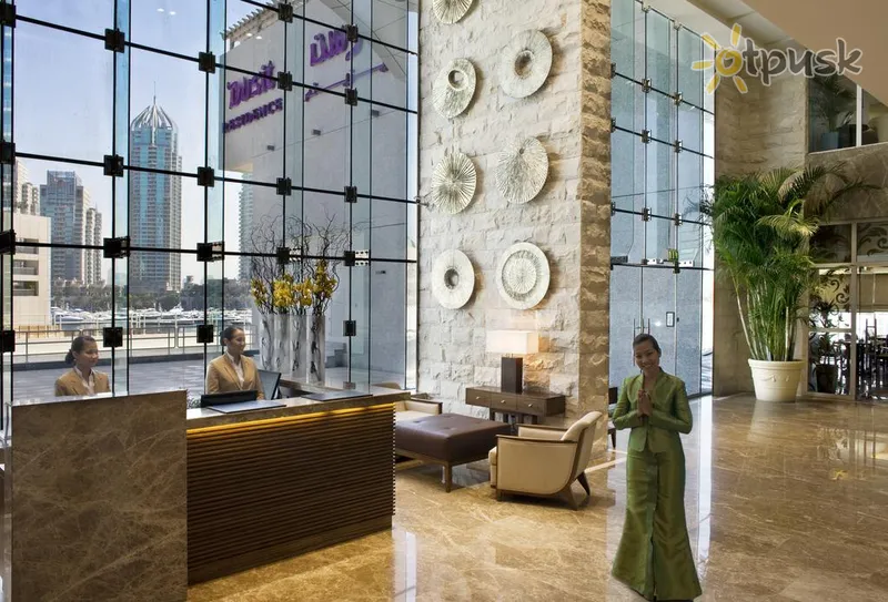 Фото отеля Dusit Residence Dubai Marina 4* Дубай ОАЭ лобби и интерьер