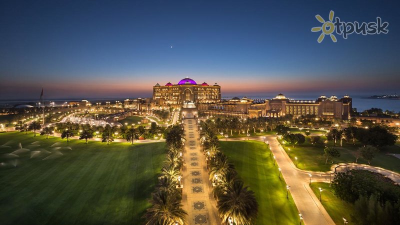 Фото отеля Emirates Palace Mandarin Oriental Abu Dhabi 5* Абу Даби ОАЭ экстерьер и бассейны