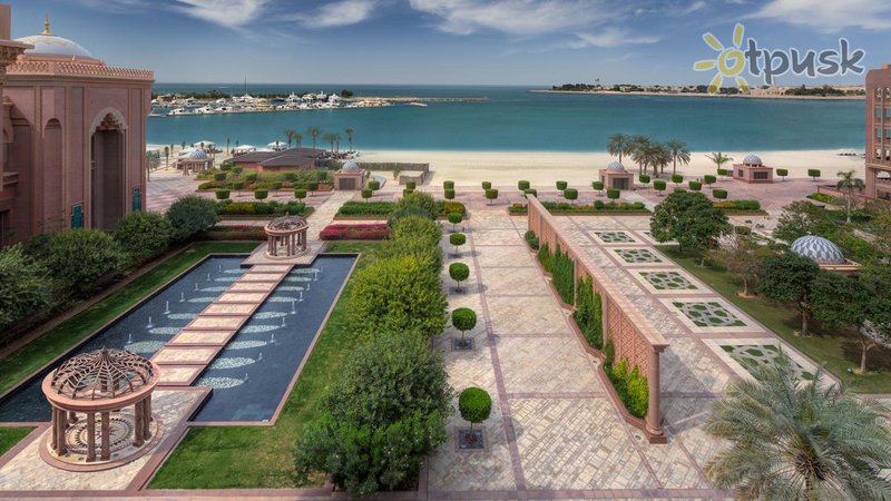 Фото отеля Emirates Palace Mandarin Oriental Abu Dhabi 5* Абу Даби ОАЭ экстерьер и бассейны