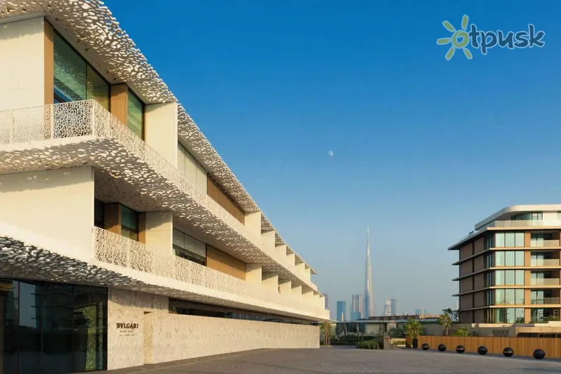Фото отеля Bulgari Resort & Residences Dubai 5* Dubajus JAE išorė ir baseinai