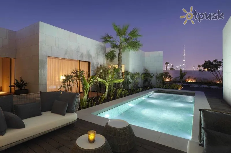 Фото отеля Bulgari Resort & Residences Dubai 5* Dubajus JAE išorė ir baseinai