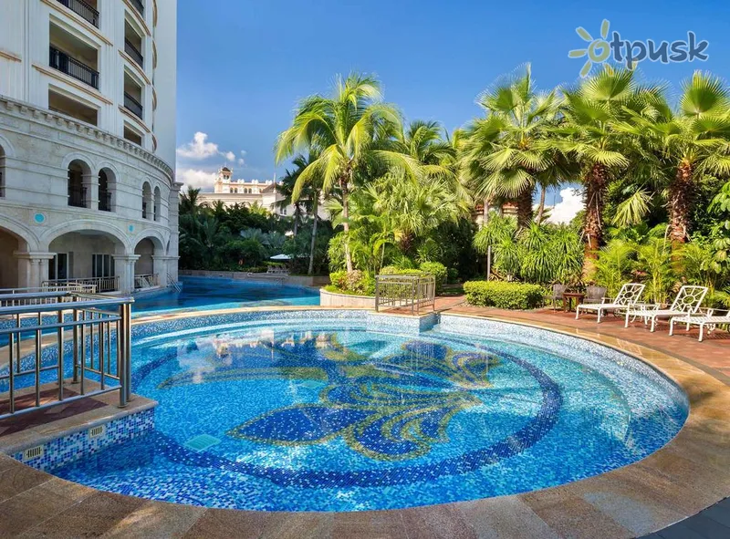 Фото отеля Crowne Plaza Resort Sanya Bay 5* apie. Hainanas Kinija išorė ir baseinai