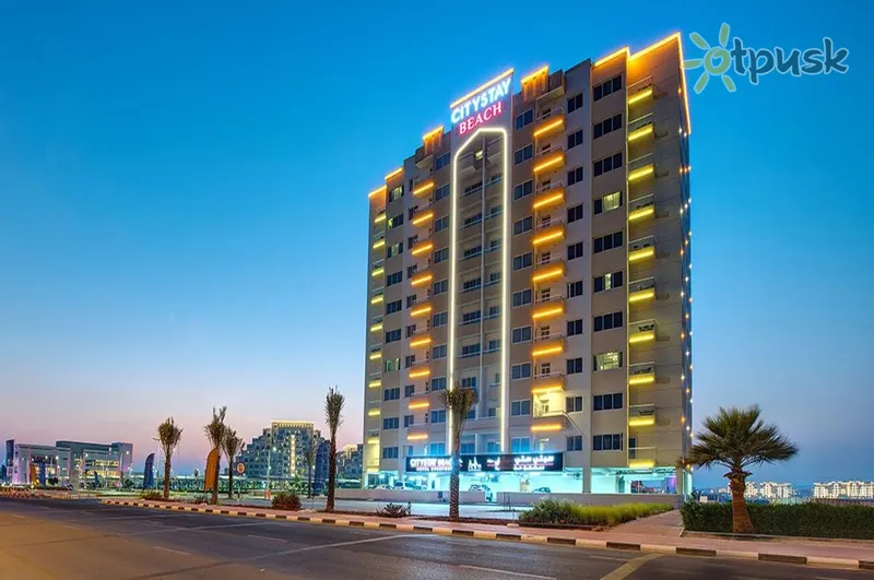 Фото отеля City Stay Beach Hotel Apartment 3* Ras al Chaima JAE išorė ir baseinai