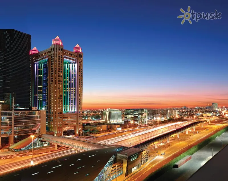 Фото отеля Fairmont Dubai 5* Dubajus JAE išorė ir baseinai