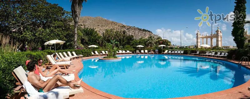 Фото отеля Mondello Palace Hotel 4* о. Сицилия Италия экстерьер и бассейны