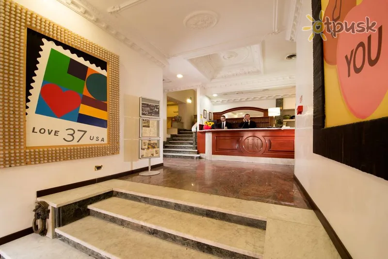 Фото отеля Nizza Hotel 3* Roma Itālija vestibils un interjers
