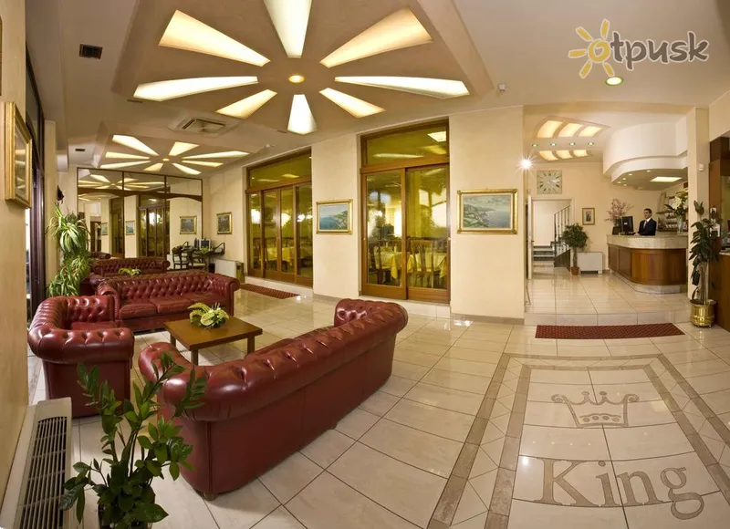 Фото отеля King Hotel 3* Riminis Italija fojė ir interjeras