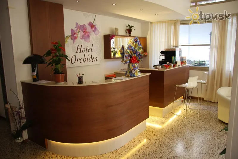 Фото отеля Orchidea Hotel 3* Rimini Itālija vestibils un interjers