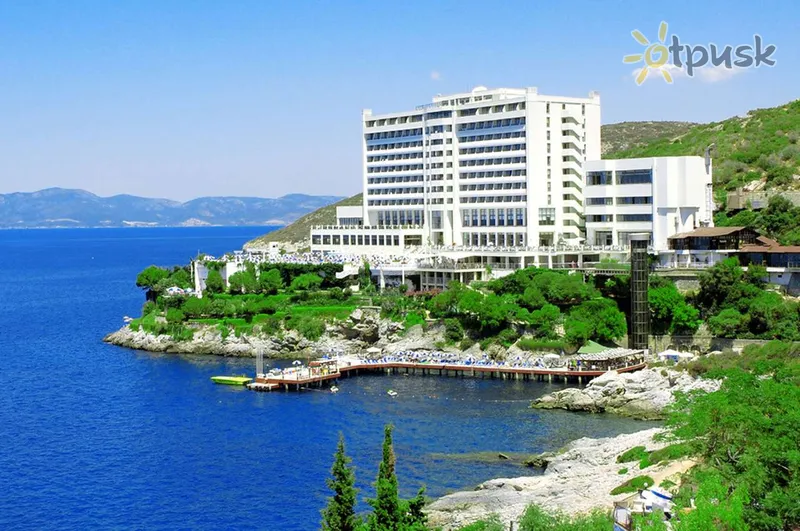 Фото отеля Korumar Hotel De Luxe 5* Kušadasis Turkija išorė ir baseinai