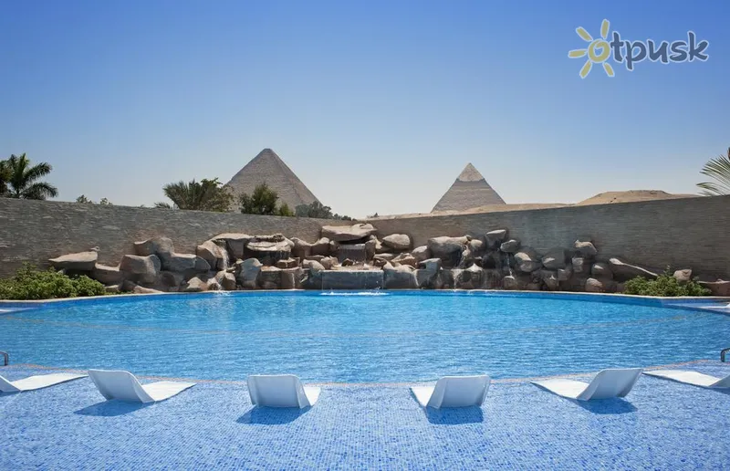 Фото отеля Le Meridien Pyramids Hotel & Spa 5* Kairas Egiptas išorė ir baseinai