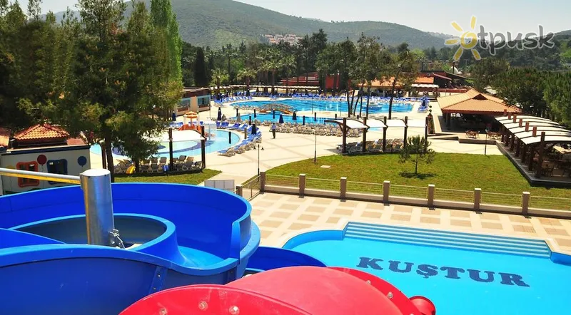 Фото отеля Kustur Club Holiday Village 5* Kušadasis Turkija vandens parkas, kalneliai