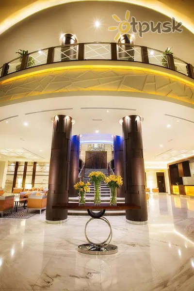 Фото отеля The Ghaya Grand Hotel 5* Дубай ОАЭ лобби и интерьер