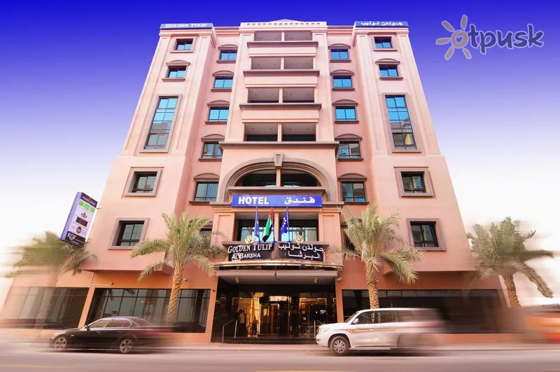 Фото отеля Golden Tulip Al Barsha 4* Дубай ОАЕ екстер'єр та басейни