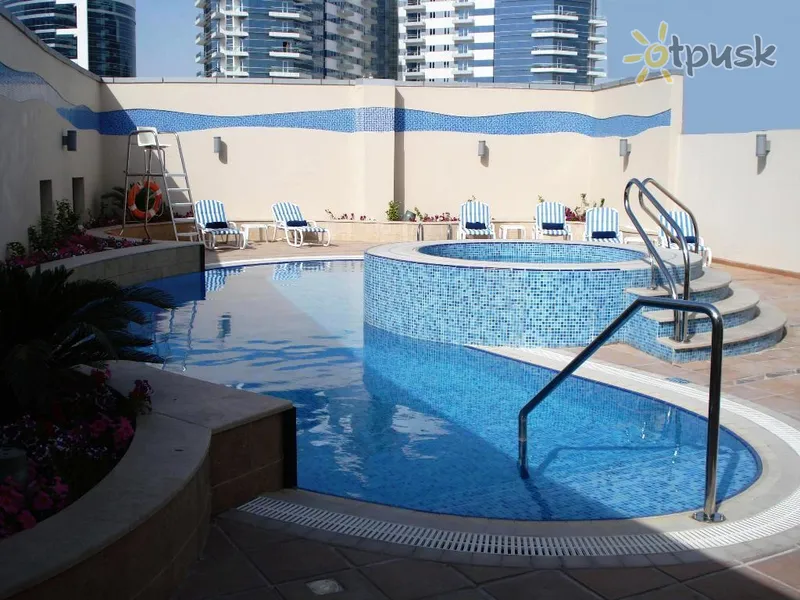 Фото отеля Grand Belle Vue Apartment Hotel 4* Dubajus JAE išorė ir baseinai