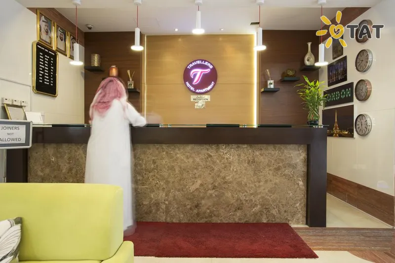 Фото отеля Travellers Hotel Apartment 3* Дубай ОАЕ лобі та інтер'єр