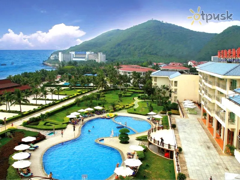 Фото отеля Sanya Tsingneng Landscape Coastal Hotel 4* о. Хайнань Китай экстерьер и бассейны