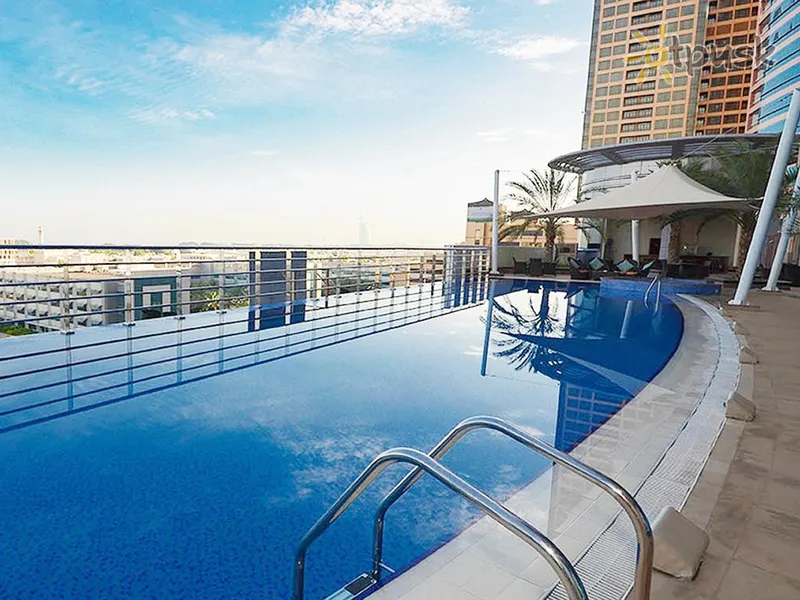 Фото отеля Grand Midwest Tower Hotel & Apartments 4* Dubaija AAE ārpuse un baseini