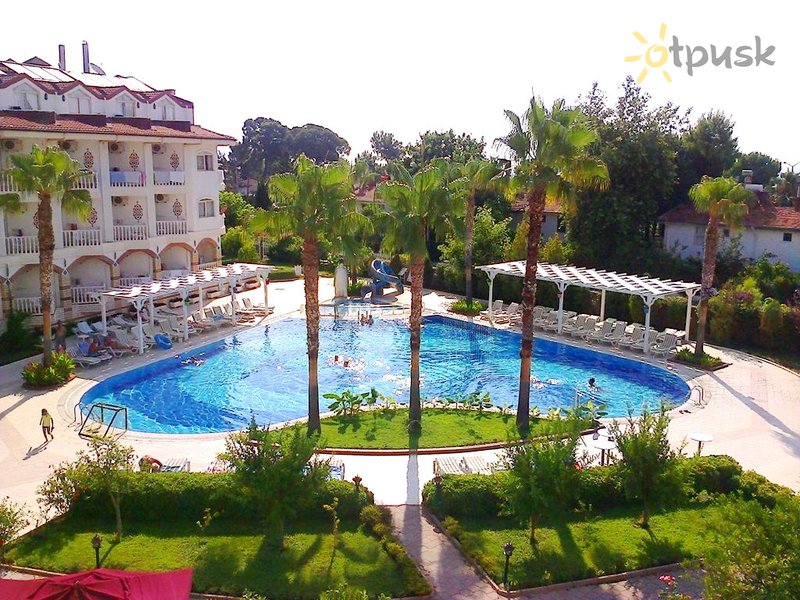 Фото отеля Larissa Sultan Beach Hotel 4* Кемер Турция экстерьер и бассейны