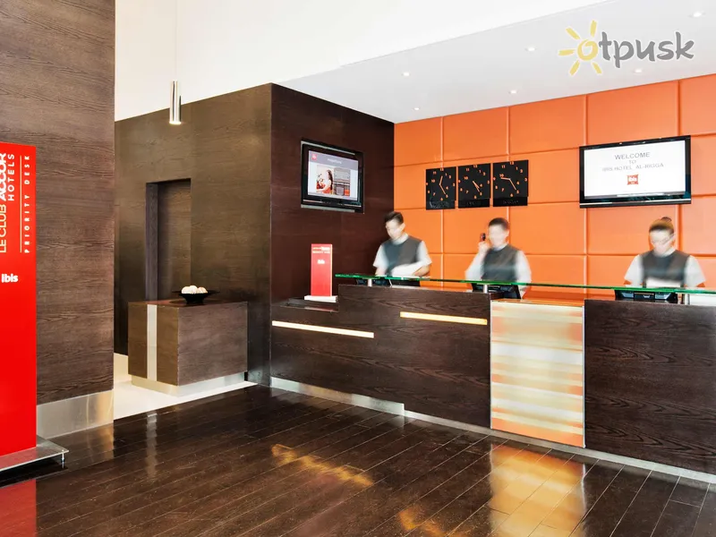 Фото отеля Ibis Dubai Al Rigga Hotel 3* Dubaija AAE vestibils un interjers