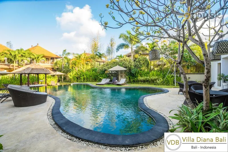 Фото отеля Villa Diana Bali 4* Seminyakas (Balis) Indonezija išorė ir baseinai
