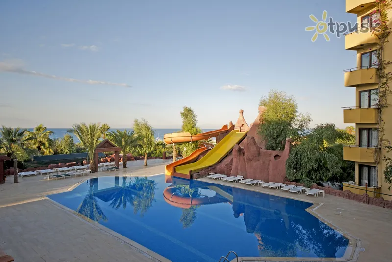 Фото отеля M.C. Mahberi Beach Hotel 4* Алания Турция аквапарк, горки