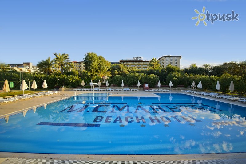 Фото отеля M.C. Mahberi Beach Hotel 4* Алания Турция экстерьер и бассейны