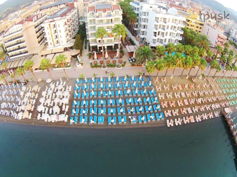 Фото отеля Marmaris Begonville Beach Hotel 4* Мармарис Турция пляж